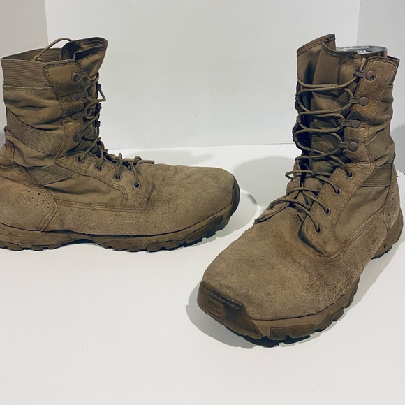 Tactical Research Military Boot Size 13 Tactical Boots Brown - Picture 4 of 9